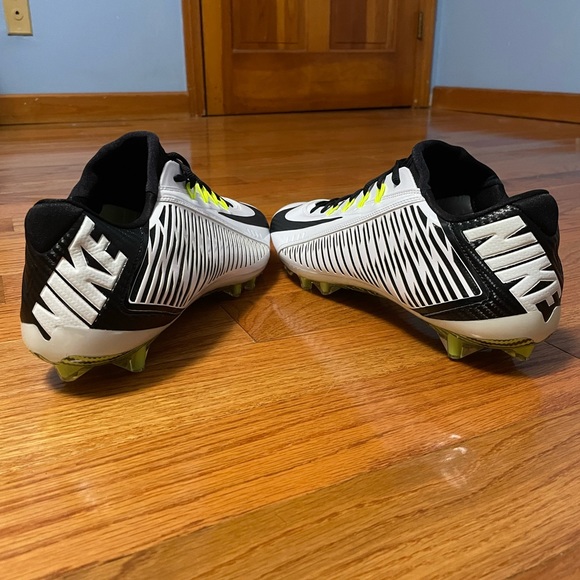 Size 15- Nike Vapor Carbon 2014 Elite Men's Football Cleats Style 631425-100. - Picture 5 of 12
